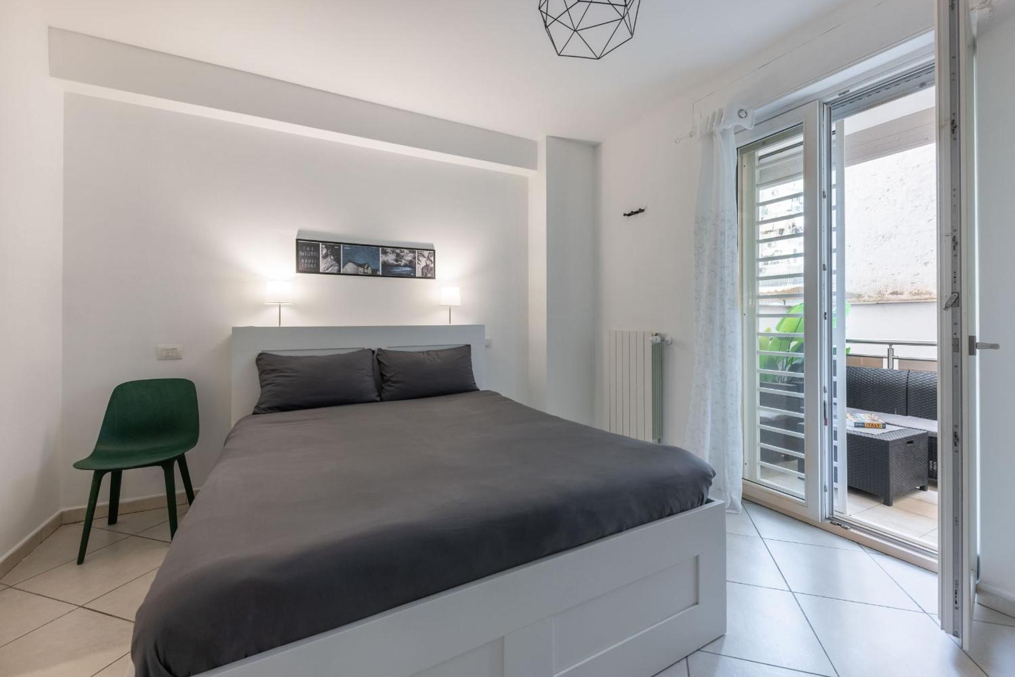 Bari Blue Apartment Bagian luar foto