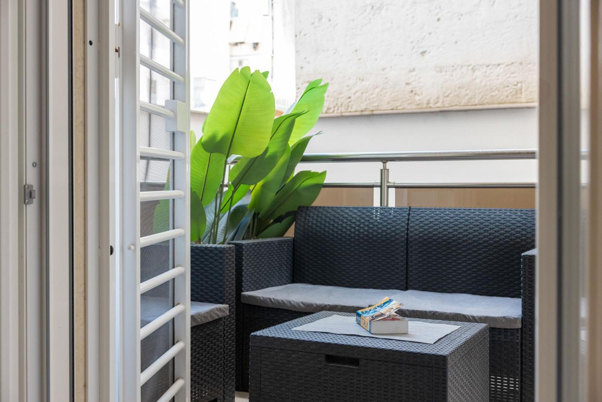 Bari Blue Apartment Bagian luar foto